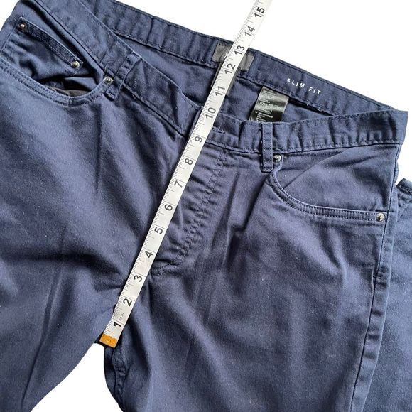 Men’s H&M Navy Blue slim fit pants size 31 - Picture 4 of 6